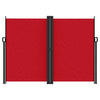 Pare-brise Vidaxl extensible 180x1200 cm rouge