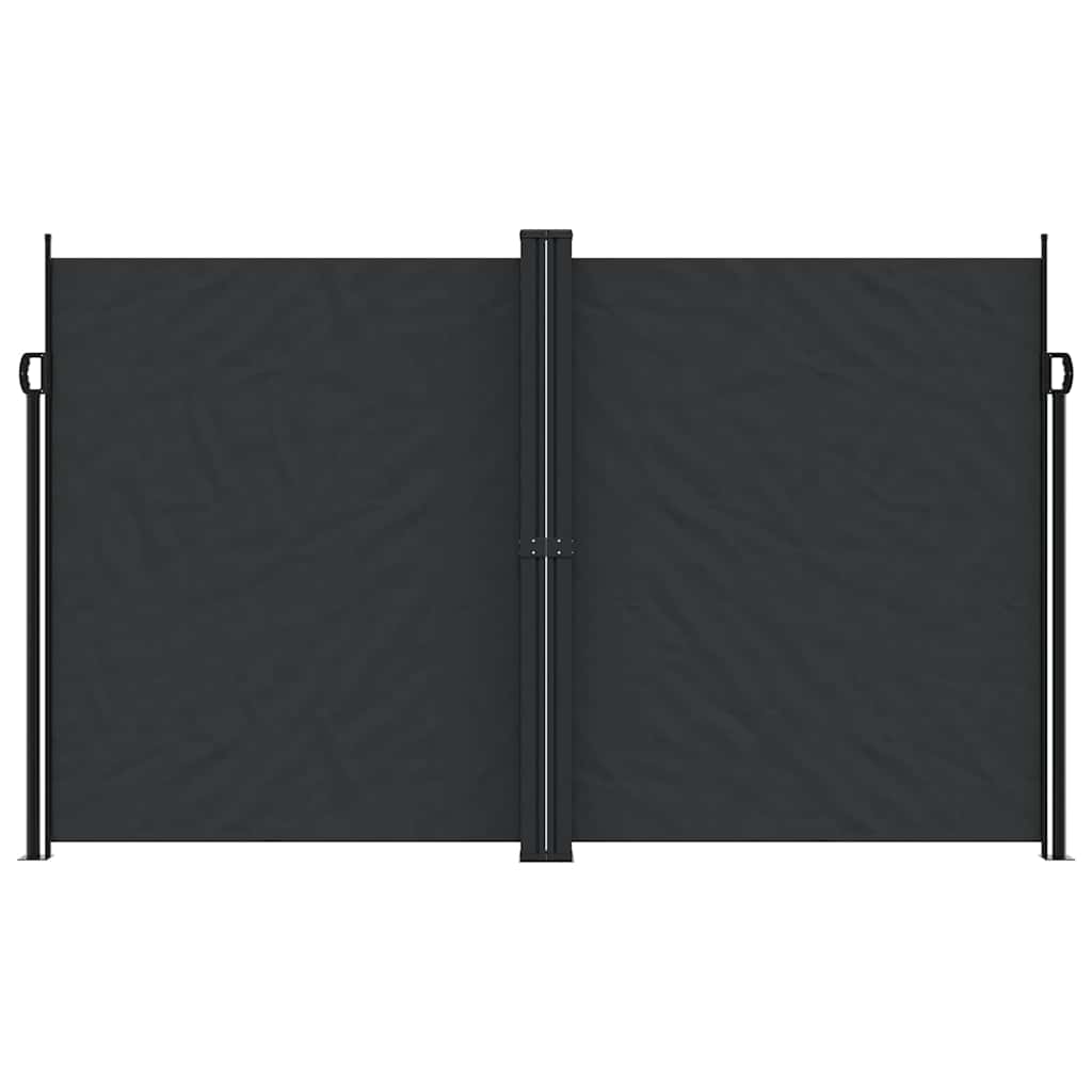 Écran de jardin vidaxl extensible 200x1200 cm noir