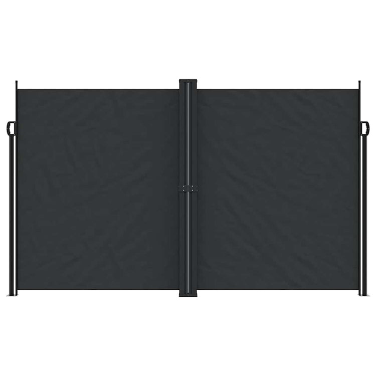 Écran de jardin vidaxl extensible 200x1200 cm noir