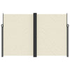 Écran de jardin vidaxl extensible 220x1200 cm Crème colorée