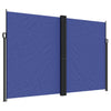 Écran de jardin vidaxl extensible 220x1200 cm bleu