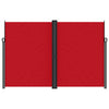 Écran de jardin vidaxl extensible 220x1200 cm rouge