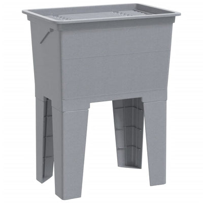 Vidaxx lavabo 59x41x75 cm résine gris