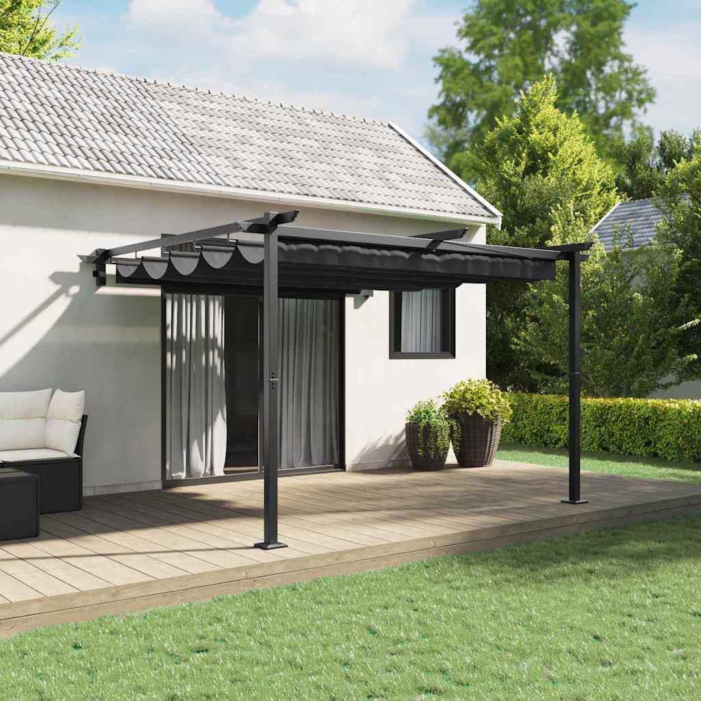 Tonnelle Vidaxx anthracite 300 x 300 x 200 cm polyester