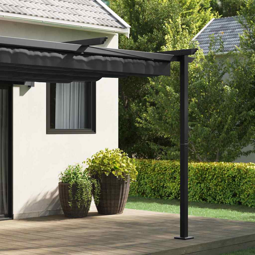 Tonnelle Vidaxx anthracite 300 x 300 x 200 cm polyester