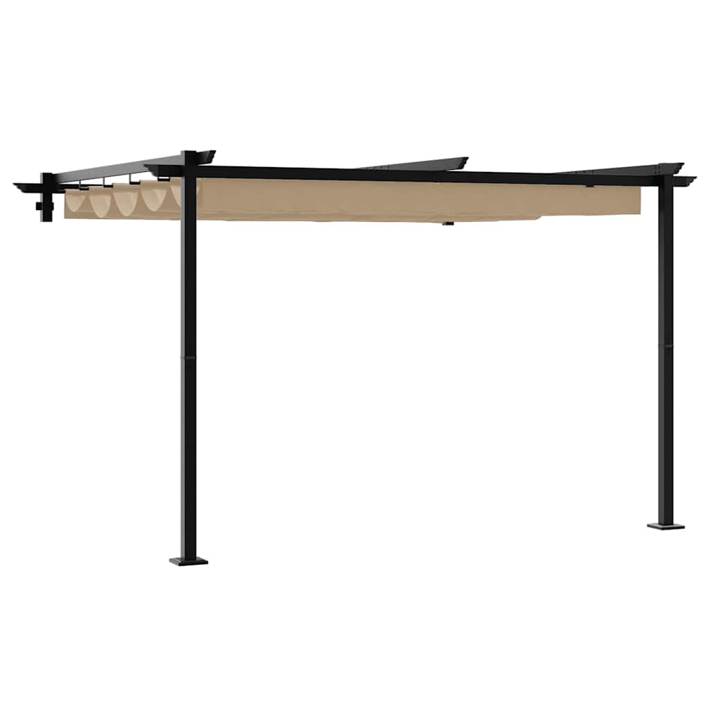 Tonnelle Vidaxx taupe 300 x 300 x 200 cm polyester