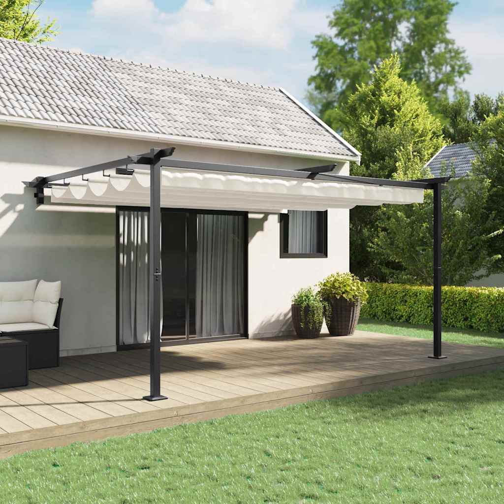 Tonnelle Vidaxx crème 400 x 300 x 200 cm polyester