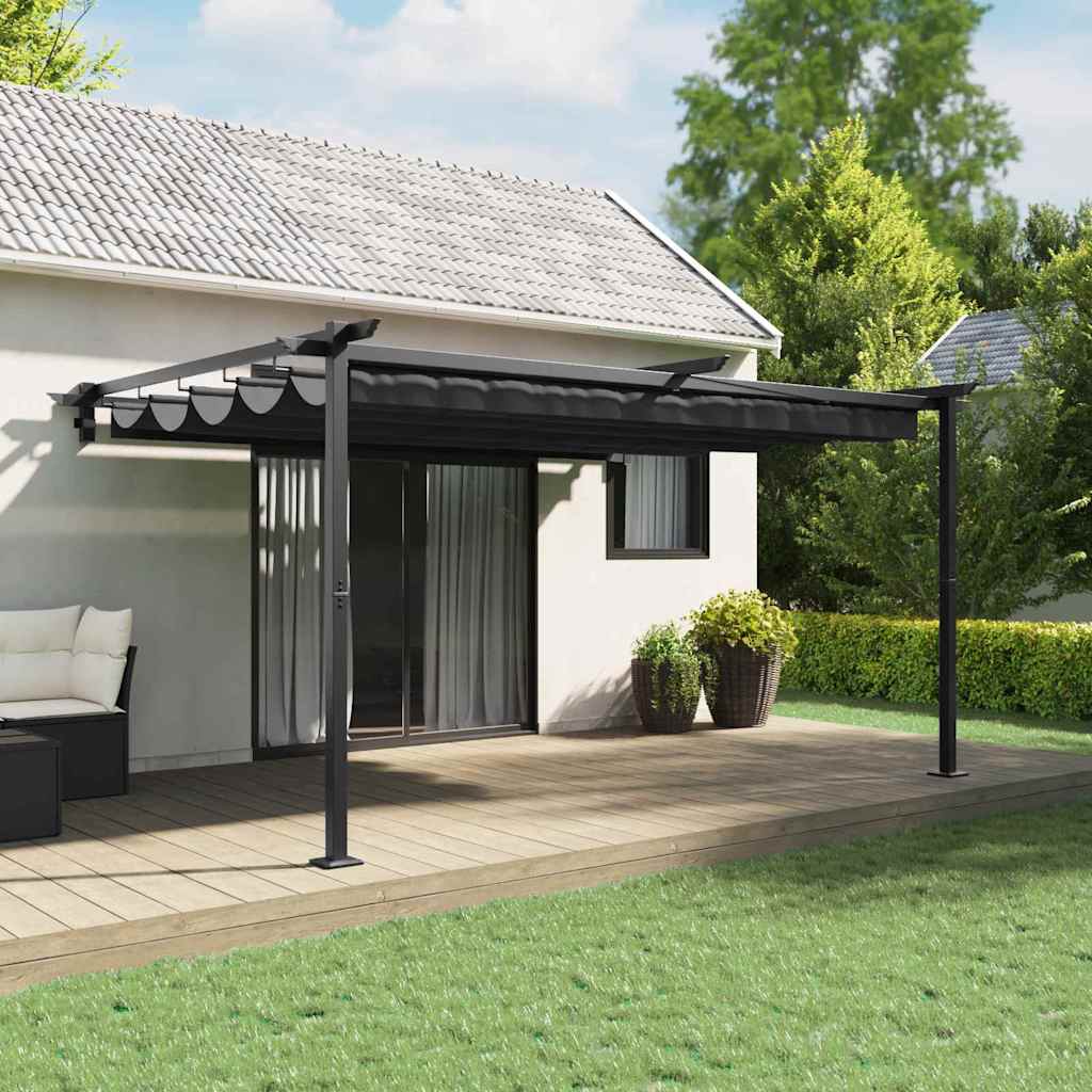 Tonnelle Vidaxx anthracite 400 x 300 x 200 cm polyester