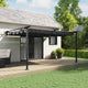 Tonnelle Vidaxx anthracite 400 x 300 x 200 cm polyester