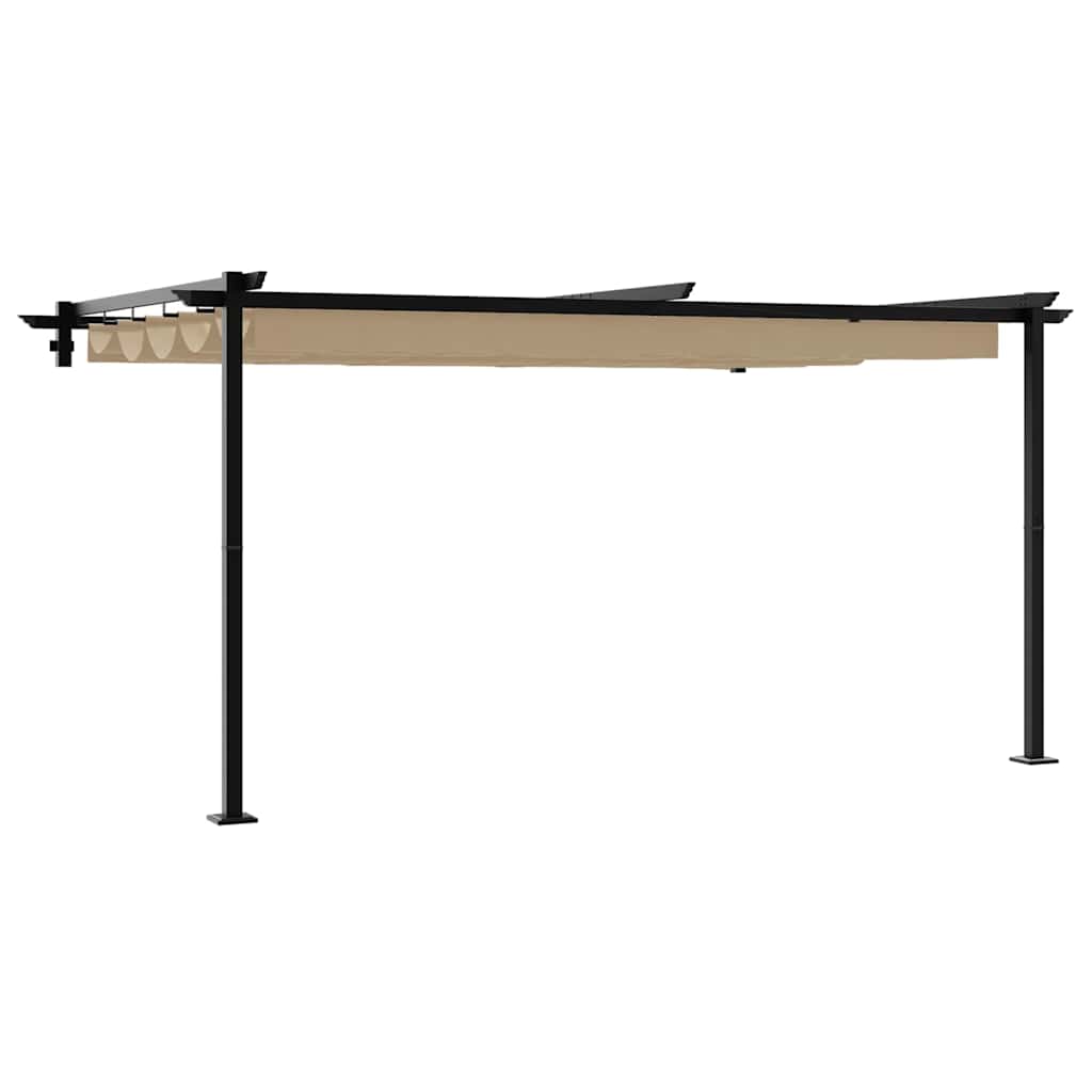 Tonnelle Vidaxx taupe 400 x 300 x 200 cm polyester