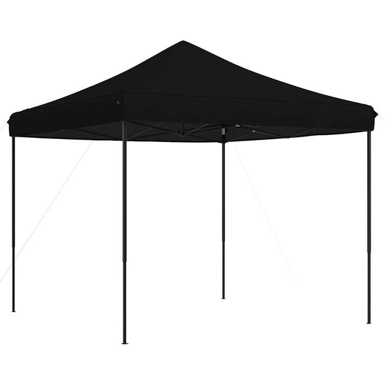 VidaXL tente de fête pliable pop-up 292x292x315 cm noir