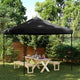 VidaXL tente de fête pliable pop-up 292x292x315 cm noir