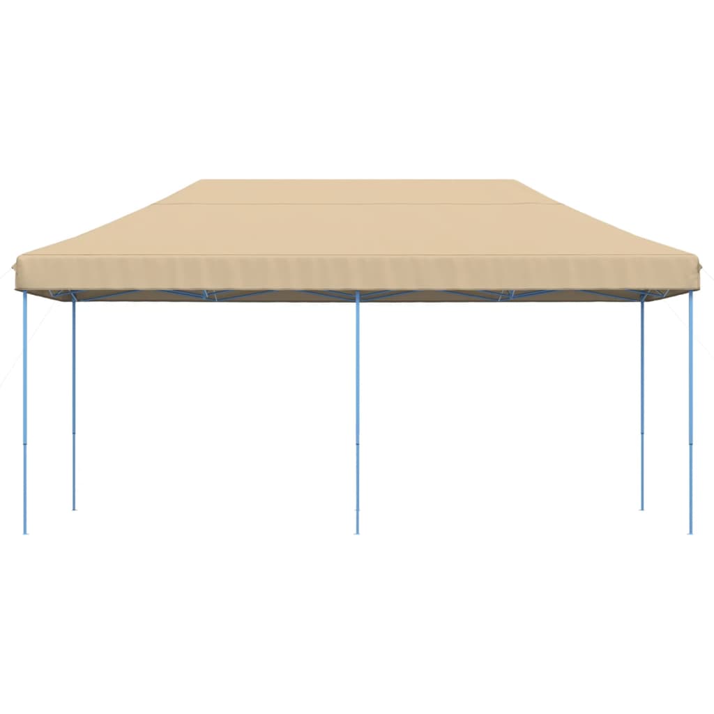 Vidaxl PartyTent Foldable Pop-up 580x292x315 cm beige