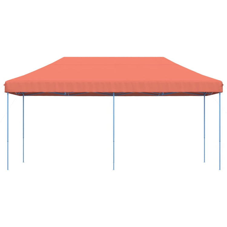 Vidaxl PartyTent Pap-up pliable 580x292x315 cm en terre cuite