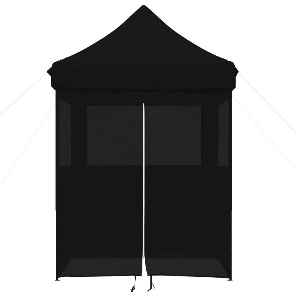 Vidaxx tente de fête pop-up pliable avec 4 parois latérales noir