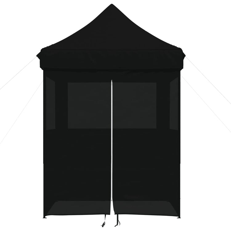 Vidaxx tente de fête pop-up pliable avec 4 parois latérales noir