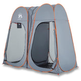 Vidaxl Privacy Tent pop-up waterdich gris et orange - afbeelding 2