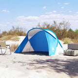 Vidaxl plage tente 2 personnes pop-urs étanche azure bleu - afbeelding 3