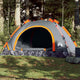 Vidaxl Tent 3 Personne Fast Release Gray et Orange