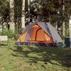 Vidaxl Dome Tent 2 Personne Fast Release Grey and Orange