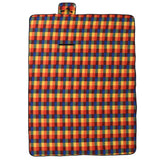 Vidaxl Picnic Rapnic pliable Velable 200x150 cm Velvet multi-colorant - afbeelding 2
