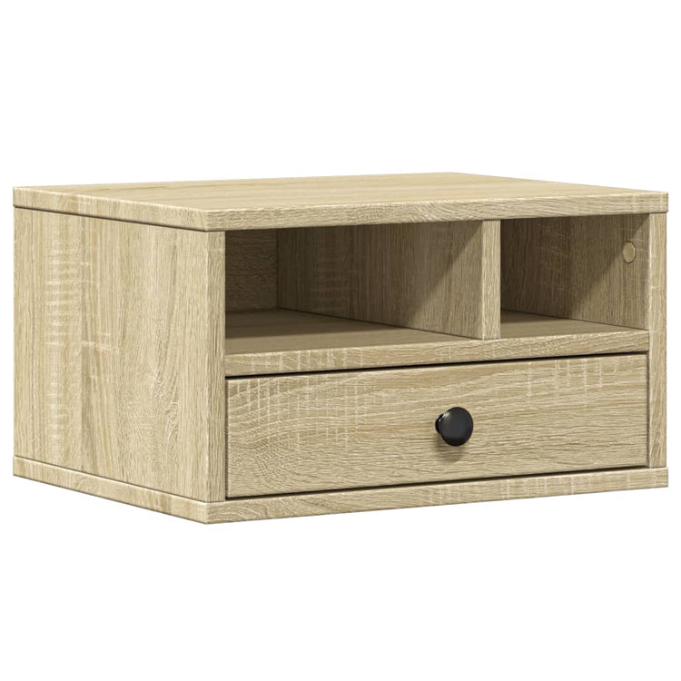 Boîte de l'imprimante Vidaxl 40x32x22.5 cm Wood Sonoma Oak colored