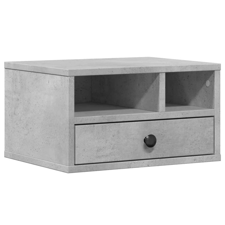 Boîte de l'imprimante Vidaxl 40x32x22.5 cm Prix de béton en bois transformé