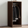 Vidaxl Wardrobe 48x41x102 cm en bois de bois en bois de chêne brun coloré
