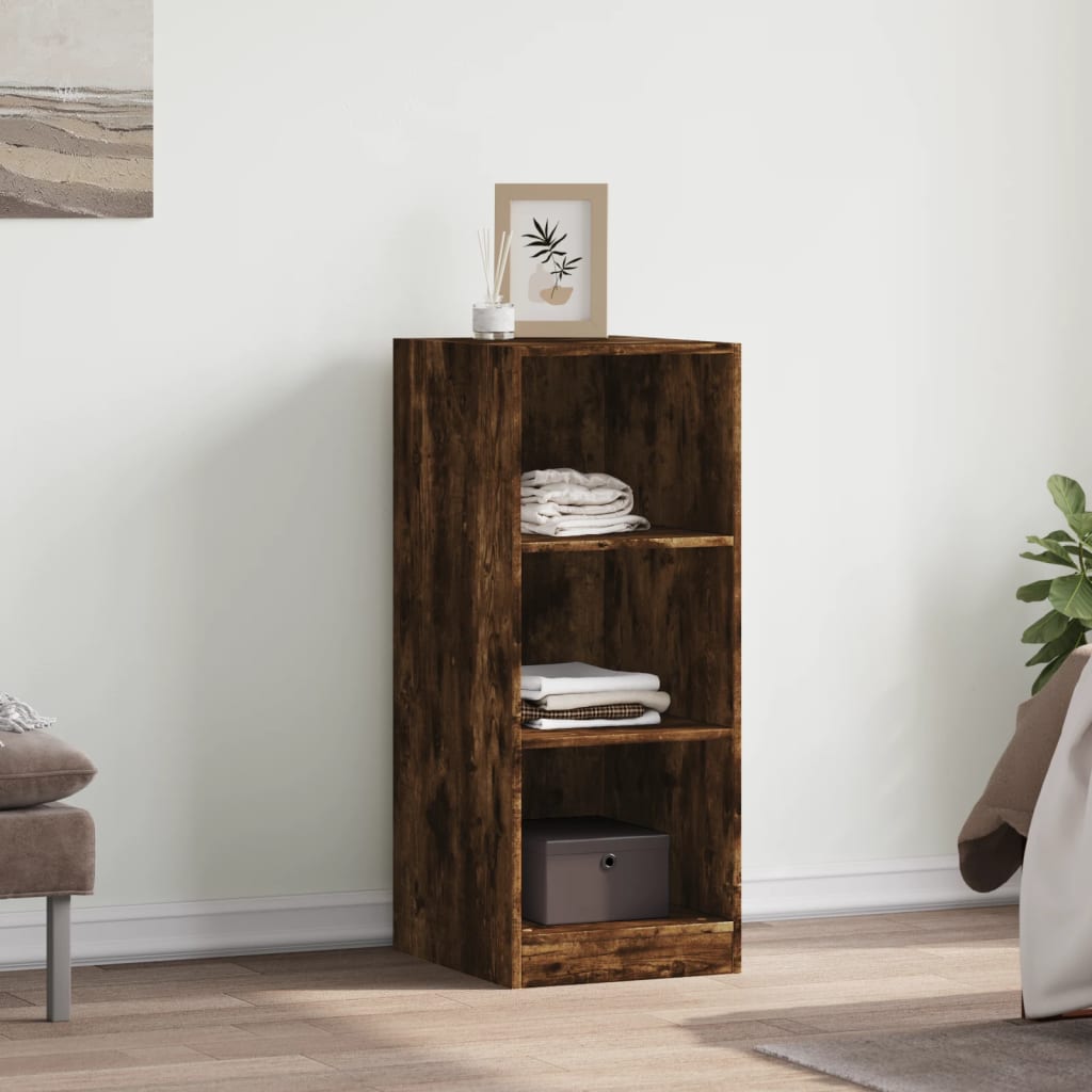 Vidaxl Armoire 48x41x102 cm en bois de bois de bois fumé coloré
