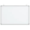 Vidaxl Blanc Doard magnétique 40x30x1,7 cm Aluminium