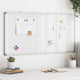 Vidaxx tableau blanc magnétique 100x50x1,7 cm aluminium