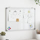 Vidaxx tableau blanc magnétique 80x60x1,7 cm aluminium