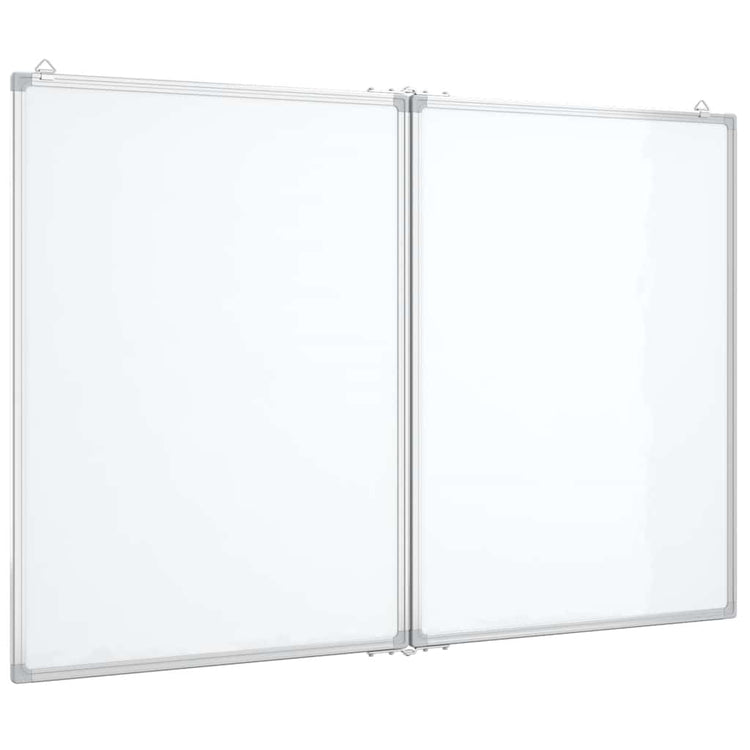 VIDAXL BLANCBORATIQUE MAGNÉTIQUEMMable 120x80x1,7 cm Aluminium