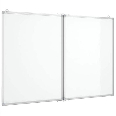 Vidaxl Whiteboard Magnétiquement pliable 120x100x1,7 cm Aluminium