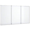 Vidaxl Whiteboard Magnétiquement pliable 120x100x1,7 cm Aluminium