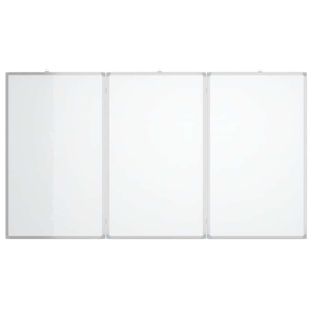 Vidaxl Whiteboard Magnétiquement pliable 120x100x1,7 cm Aluminium