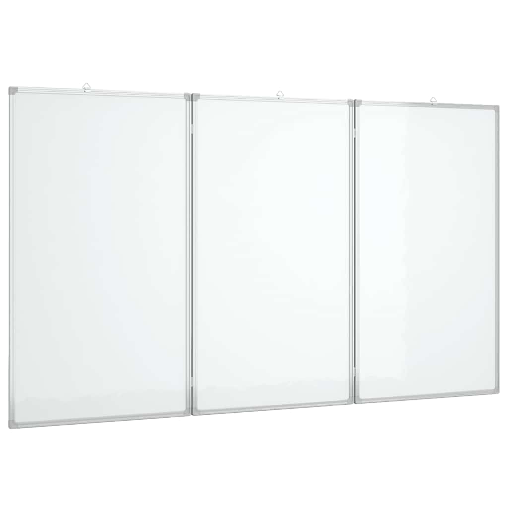 VIDAXL BLANCBORATIQUE MAGNÉTIQUEMMable 180x80x1,7 cm Aluminium