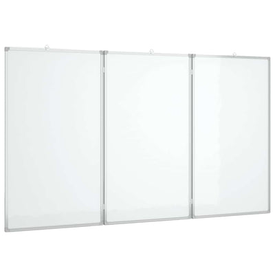 VIDAXL BLANCBORATIQUE MAGNÉTIQUEMMable 180x80x1,7 cm Aluminium