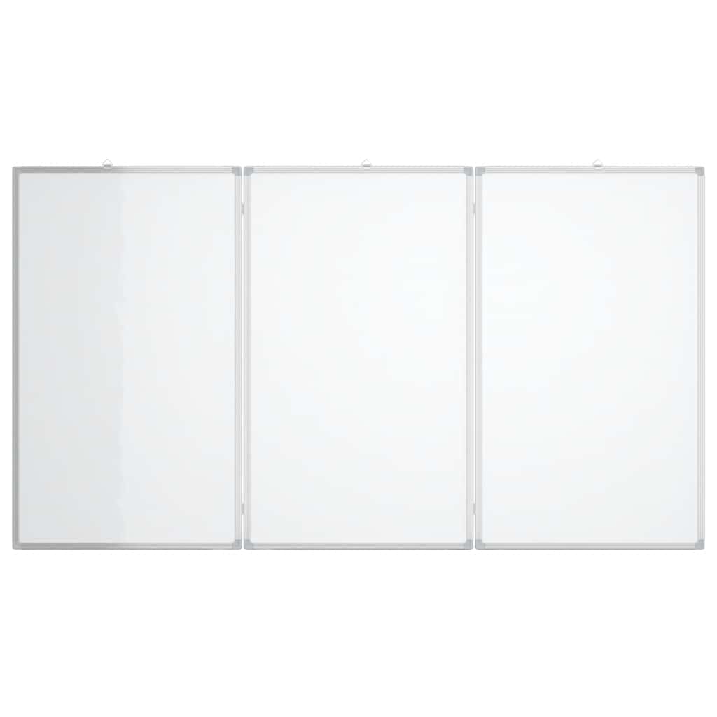 VIDAXL BLANCBORATIQUE MAGNÉTIQUEMMable 180x80x1,7 cm Aluminium