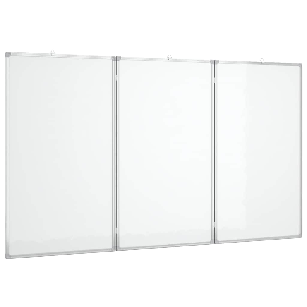 Vidaxl Whiteboard pliant magnétiquement 180x100x1,7 cm Aluminium