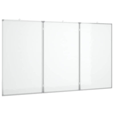 Vidaxl Whiteboard pliant magnétiquement 180x100x1,7 cm Aluminium