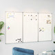 Vidaxl Whiteboard pliant magnétiquement 180x100x1,7 cm Aluminium