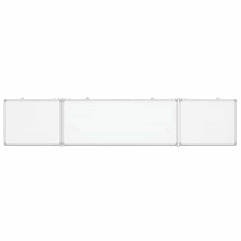 Vidaxl Whiteboard Pliant 200x40x1,7 cm Aluminium