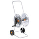 Chariot de tuyau de jardin Vidaxl pour 50 m 1 2 ou 35 m 3 4 acier de tuyau