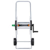 Chariot de tuyau de jardin Vidaxl pour 50 m 1 2 ou 35 m 3 4 acier de tuyau