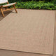 Vidaxl tapis zizur à l'intérieur et à l'extérieur de 80x250 cm de jute