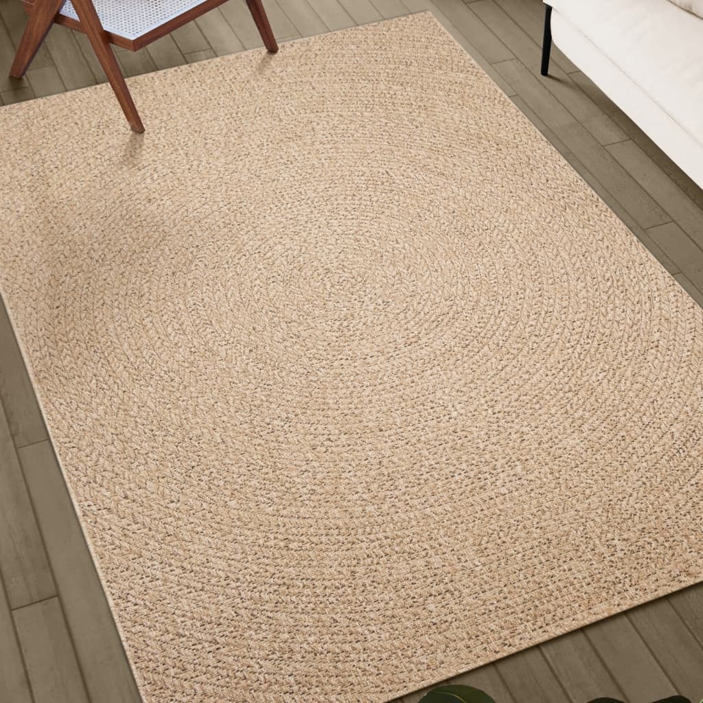 Vidaxl tapis zizur à l'intérieur et à l'extérieur de 60x110 cm de jute