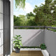 Écran de balcon Vidaxl 600x75 cm en PVC Gray