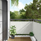 Écran de balcon Vidaxl 300x75 cm PVC blanc