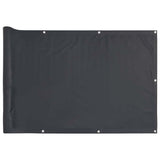 Écran de balcon Vidaxl 600x90 cm PVC Anthracite -Colored - afbeelding 2